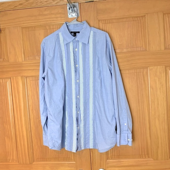 Banana Republic Factory Other - Banana Republic Mens Pintuck tuxedo style shirt, size Large